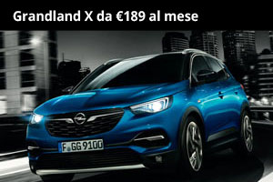 Opel Grandland X da 189 Euro al mese con Scelta Opel da Spazio a Torino