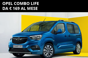 Nuovo Opel Combo Life da 16.900 Euro da Spazio a Torino