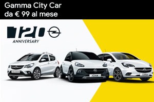 Gamma City Car Opel da €99 al mese da Spazio a Torino