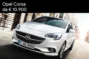 Opel Corsa da 99 Euro al mese con Multimedia Intellilink da Spazio a Torino