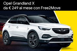 Opel Grandland X con Free2Move Lease da 249 Euro al mese da Spazio a Torino