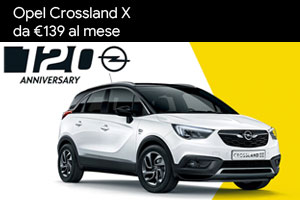 Gamma Crossland X da 139 Euro al mese da Spazio a Torino
