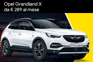 Opel Grandland X da 289 Euro al mese da Spazio a Torino
