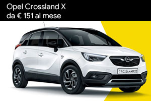 Opel Crossland X da 151 Euro al mese da Spazio a Torino