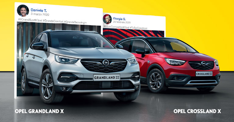 Scopri la gamma SUV Opel, tua da 12.950 Euro da Spazio a Torino